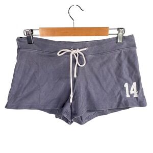 Brandy Melville John Galt Micro Mini Sweat Shorts Womens Size 32 Y2K 2000s